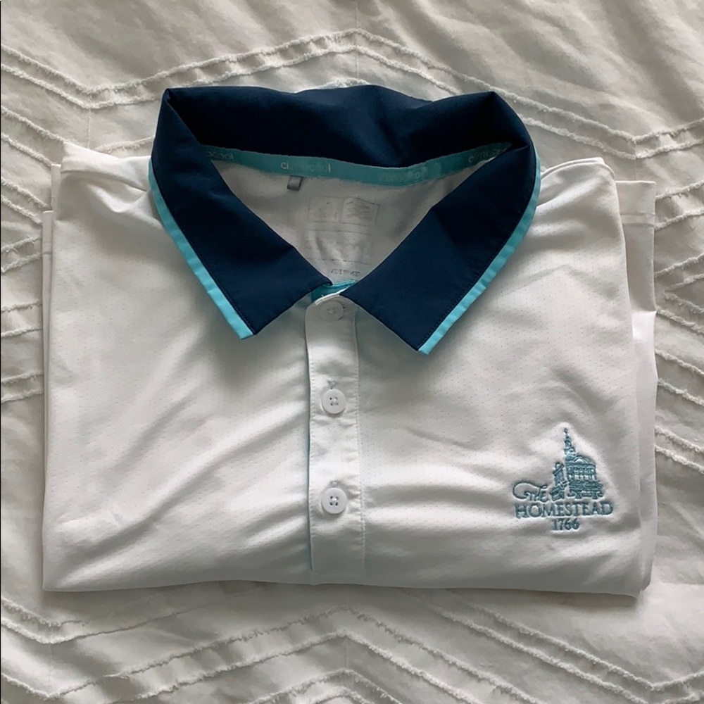 Adidas golf polo shirt